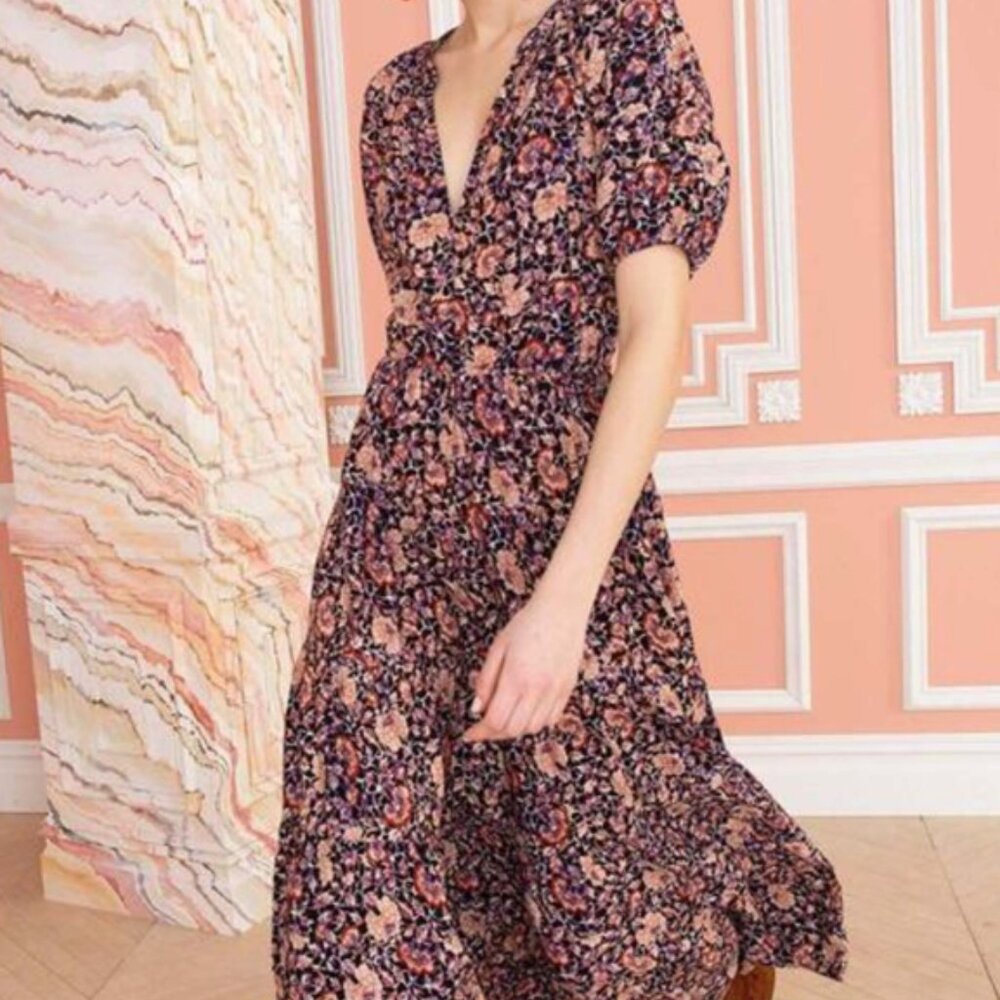 ULLA JOHNSON CLARIBEL MAXI DRESS  SIZE 6